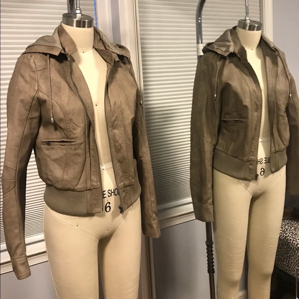 Women’s pleather jacket